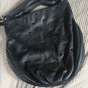 Marc Jacobs Black Studded Crossbody Bag